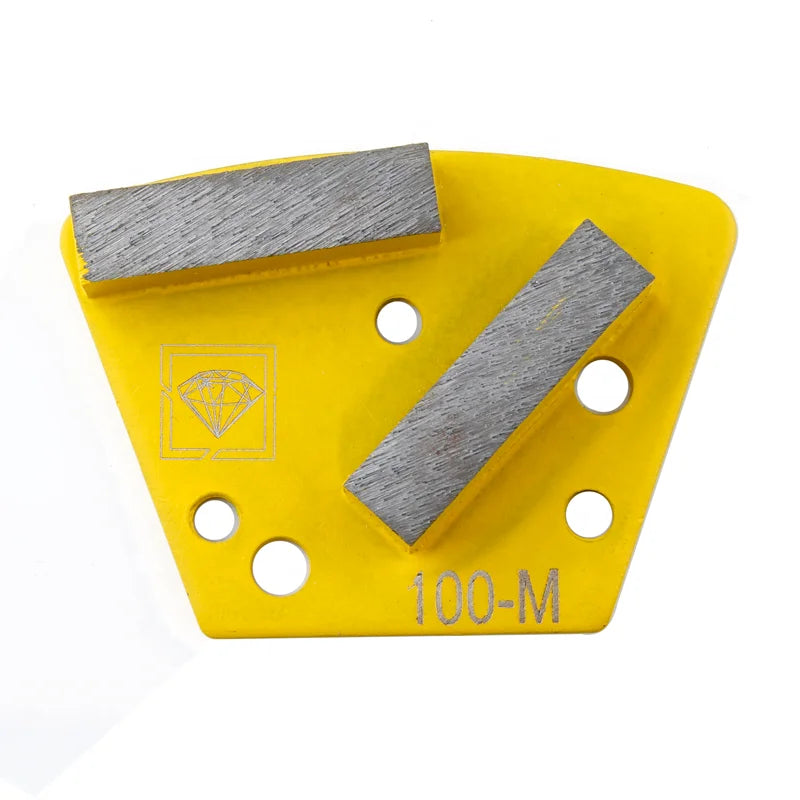 Chinese Hot Sale Rectangle Segments Metal Bond Diamond Block Customized OEM Concrete Grinding Disc