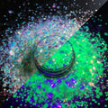 Bulk Pretty Opal Fine Chunky Glitter New Chunky Mix Glitter Glow in the Dark