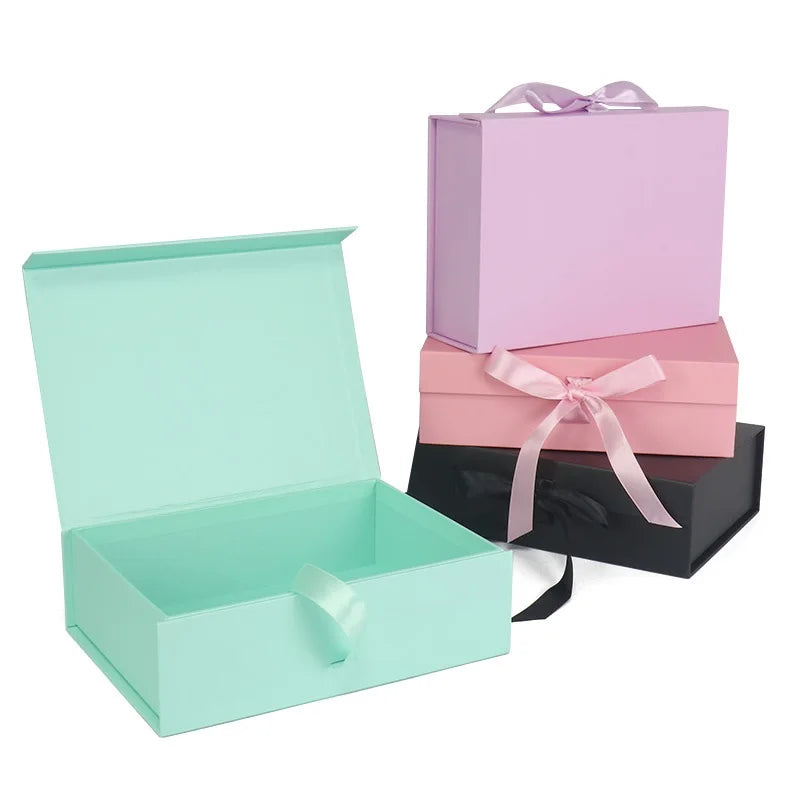 Free Design Luxury Black Custom Printed Hair / Nail / Cosmetic Packaging Gift Box Corrugated Paper Shipping Carton Mailer Box