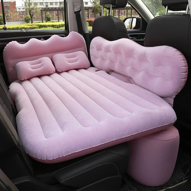 Car Bed Car Travel Mattress Rear Seat Air Cushion Bed Travel Mattress Camping Inflatable Mattress Car Travel Bed