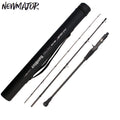 MADMOUSE Bambluz 1.9m 3-Section Portable Carbon Fishing Pole Japan Quality Slow Jigging Rod for Sea Fishing River Boating EVA