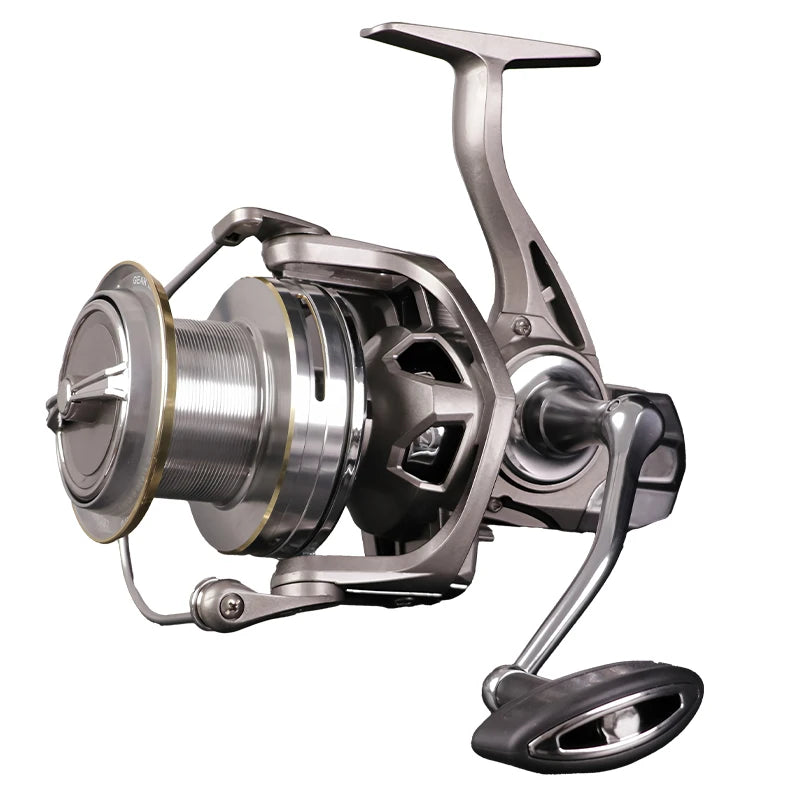 KALIOU T538-T542 New NGK8000-NGK14000 17+1BB Metal Wire Cup Spinning Fishing Reel Max Drag 20kg for River Lake & Stream