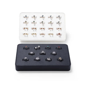 DIGU Wholesale Wood Jewelry Display Stand Ring Jewelry Display Stand Jewelry Show Case Jewellery Showcase