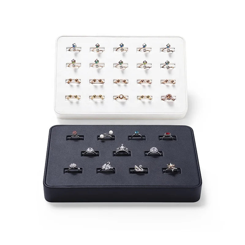 DIGU Wholesale Wood Jewelry Display Stand Ring Jewelry Display Stand Jewelry Show Case Jewellery Showcase