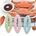 HelloWorld New Hot Plastic Crab Craker Seafood Tools Plier Seafood Tools Lobster Cracker Crab Cracker Seafood Tool Set