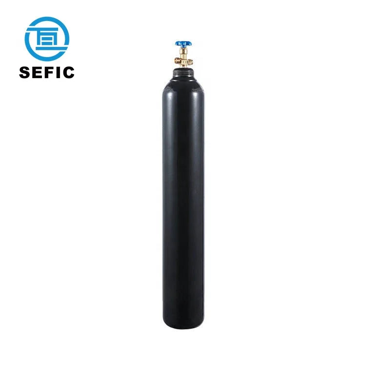 High Pressure 232mm 200bar DNV Iso9809-1 45l 47l 50l 52l 60l Seamless Gas Cylinder O2/Ar/Co2/N2 for Marine Industrial Use
