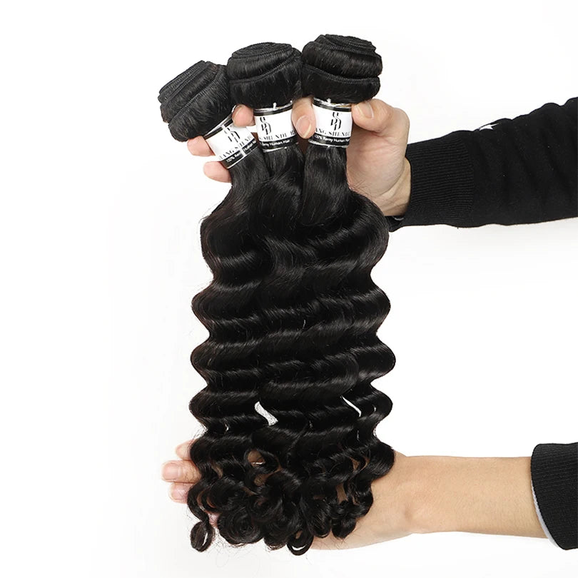 14 16 18 20 22 24 Inch Curly Bundles Human Hair Extensions Top Quality Wholesale Bulk 100% Remy Hair Curly Human Hair Bundles