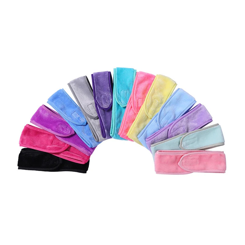 OEM Adjustable Work Out Rubber Blue Non Slip Sports Hairband Sweat Head Hair Bands 10Pc Black Headband Sports Polyester for Kids