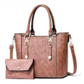 Versatile New Fashionable Retro Large Capacity Simple and Elegant Temperament Casual Bags Women Handbags Lady
