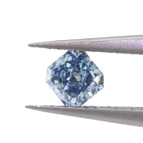 Blue Color Fancy Shape VVS1 Factory Wholesale Price HPHT CVD Lab Grown Diamond EX Cut Gemstone Loose Colored Diamonds
