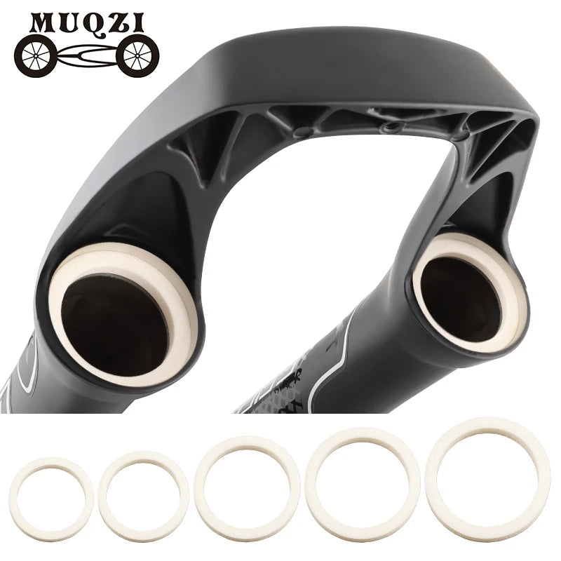 MUQZI 2Pcs Bicycle Front Fork Sponge Ring Oil Foam Absorb Seal 30/32/34/35/36/38/40mm Forks Bike Accessories