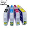 America 288XL T2881-T2884 Refillable Ink Cartridge for Epson Expression Home XP-330 XP-340 XP-430 XP-434 XP-440 XP-446 Printers