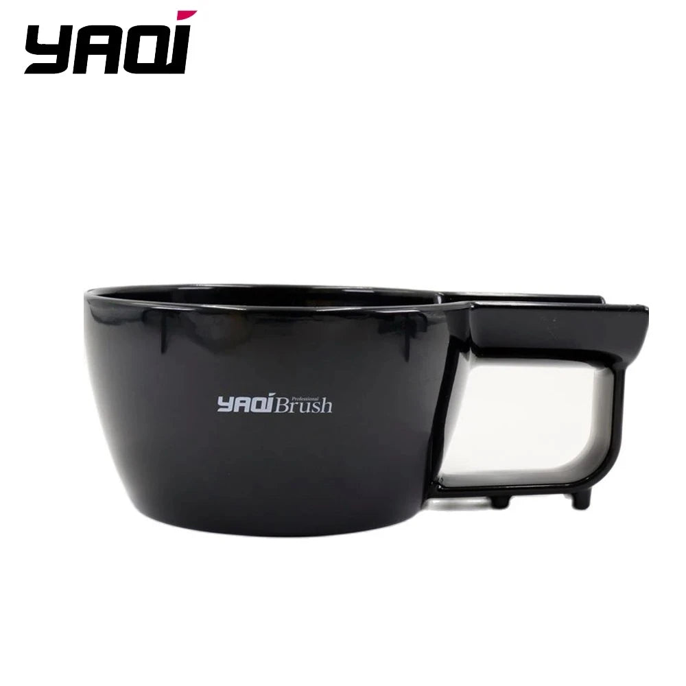 YAQI Three Color Plastic Soap Shaving Bowl for Men Shaving Brush Wholesale