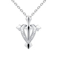 Trendy Sterling 925 Silver Jewelry Fine Fashion Cross Pendant Charms for Necklace
