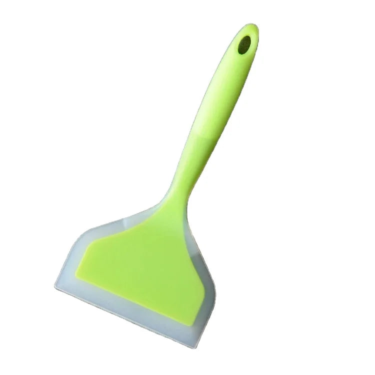 Japanese Style Egg-Burning Cooking Tool Wide Silicone Spatula 100g Simplicity Style Packed in OPP Bag MegaBDM