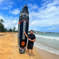 MYBOAT Inflatable Paddle Board Free Shipping 11'6''x35''x6'' Inflatable Stand up Paddle Board sup Board Fishing Paddle Board