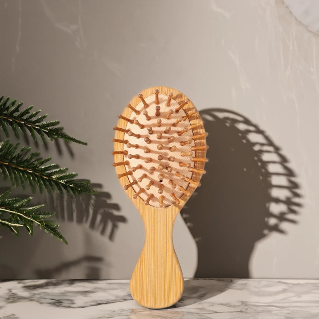 Manufacturer's Direct Sales of Hair Care and Health Care Bamboo air Cushion Comb Care Straight Hair Massage Easy to Carry