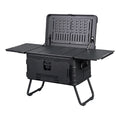 N7 ROCKBROOK Nestalbe Portable Light Aluminium Table Box Large Car Roof Garden Tool Case Outdoor Camping Coffee Storage Box