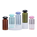 100ml Plastic Bottle Amber Green Clear Toiletries Essence Hydrolat Packaging Cosmetics Toner Bottles With Mushroom Screw Cap