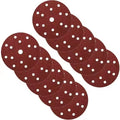 60pcs/set 20sets/carton 150mm Aluminium Oxide Sanding Discs with 15-Hole Hook Loop 40 60 80 120 180 240 Grit