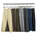 2023 Latest Spring Fashion Casual Mid Waist Heavyweight Jogger Sweatpants Retro Washed Plain Jazz Hip Hop Cotton for Edge Unisex