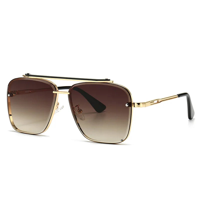 2025  Fashion Classic Mach Six Style Gradient Sunglasses Cool Men Vintage Brand Design Sun Glasses Oculos De Sol 2A102