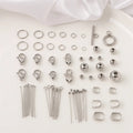 Bead Pendant Bail Jump Ring Clasp Pin Jewelry Making Findings Stainless Steel Jewelry Making Materials
