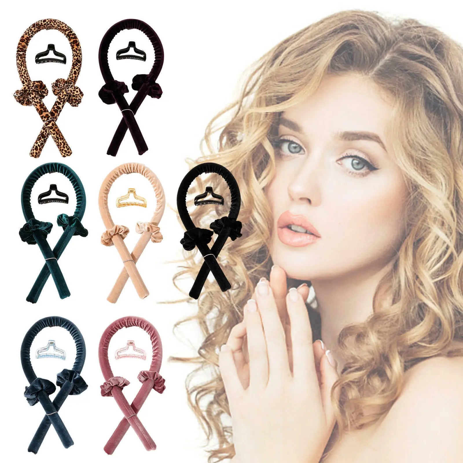 Wholesale Heatless Silk Hair Curling Ribbon for Heatless Curl Hair Silk Heatless Curl Hair Curler No Heat