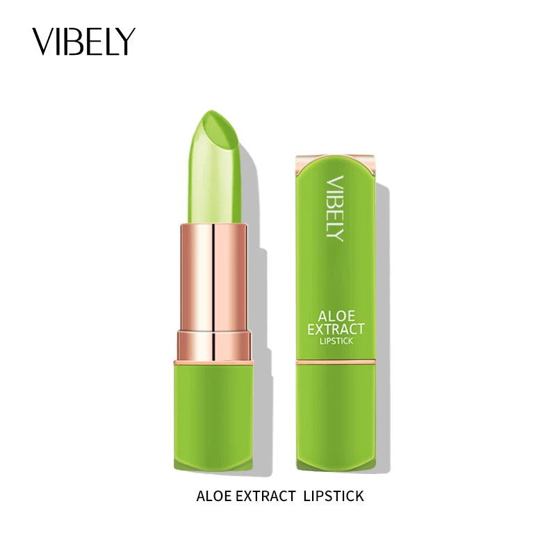 VIBELY Labial Maquillajes Al Por Mayor Nude Matte Lip Gloss Balm Base Vegan Makeup Waterproof Smooth Changing Lipstick NEW