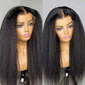 Wholesale Price 13x4 Glueless Lace Front Wigs Pre Plucked Natural Human Hair Wig for Black Women Raw Indian Kinky Straight Wig