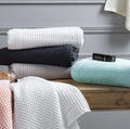 100% Cotton Soft Waffle Weave Bath Face Towels Custom Logo OEM Your Brand Towel & Tub Mats