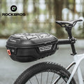 ROCKBROS Hard Shell Rear Bag Bicycle Saddle Rack Travel Bags Waterproof Bicycle Saddle Rack Bag