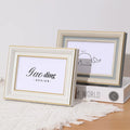 Hot Selling Classic Gold Edge Plastic Frame Vintage Style Frames Photo Picture Frame