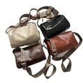 Large Capacity Retro Shoulder Underarm Women's Bag Casual Pu Leather Messenger Bags