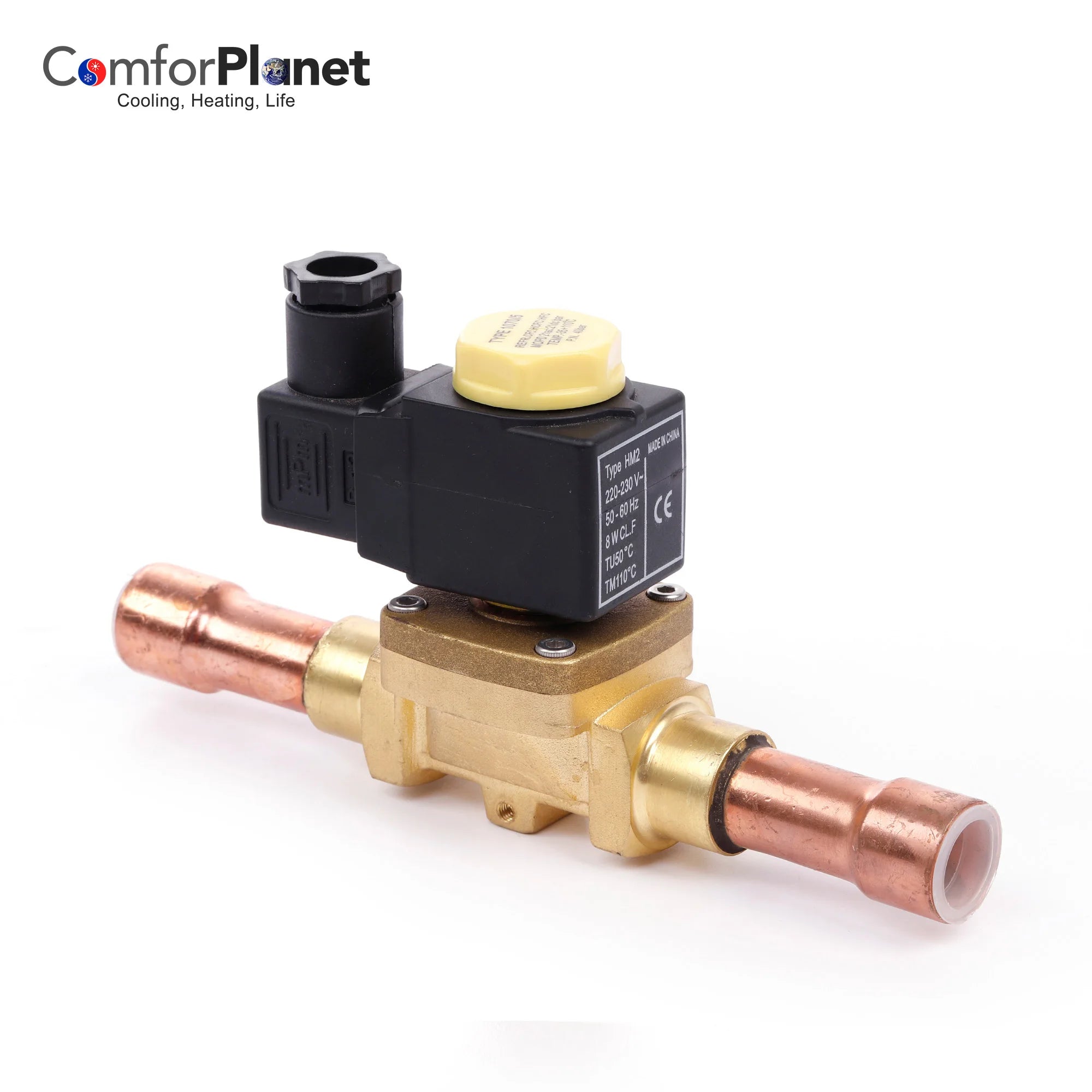 Air Conditioning and Refrigeration Solenoid Valve 24V 230V Valve Ball