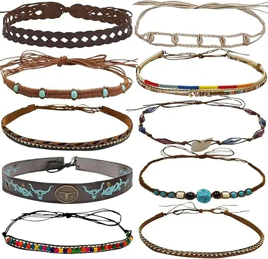Personalized Factory Direct Sales Custom Women Classic Multi Color Fashion Hat Chains Bands Accessories Custom Logo Smooth