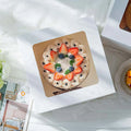 White Cake Boxes With Clear Window 10 X 10 X 5 Inch Pastry Boxes and Bakery Boxes With Window