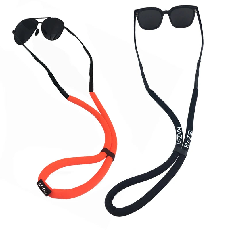 Hot Sale Durable Polyester Water Material Floating Eye Adjustable Sunglasses Strap Eyewear Retainer for Eyeglasses Parts