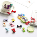 Random Cute Resin Pet Hair Clip Bow Knot Dog Cat Grooming Product Puppy Hair Bows Accessories