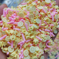 1KG DIY Craft Slime Fruit Lime Polymer Sprinkles Slices Yellow Lemon Orange Citrus Star Mix Polymer Clay Sprinkles