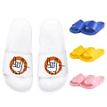 Factory Custom PVC Summer Slipper Custom Logo Designer Shoes Unisex Sandals Men Slide Custom Flat Printed Massage Slipper