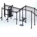Multi Functional Gym Equipment Free Standing Rigs CF Racks Multi Rack Rigs