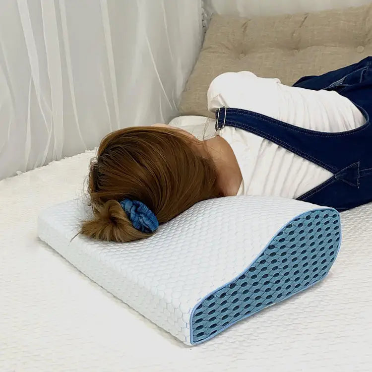 Non-Toxic Pain Relief Bedroom Pillows Sleeping Super Soft Comfortable Long Memory Foam Pillow for Bed