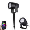 Benory DC 24V Smart Outdoor Spot KNX DALI DT8 Loxone PWM DMX Zigbee Dimmer RGBW 2700K IP67 Waterproof Led Landscape Spike Lights
