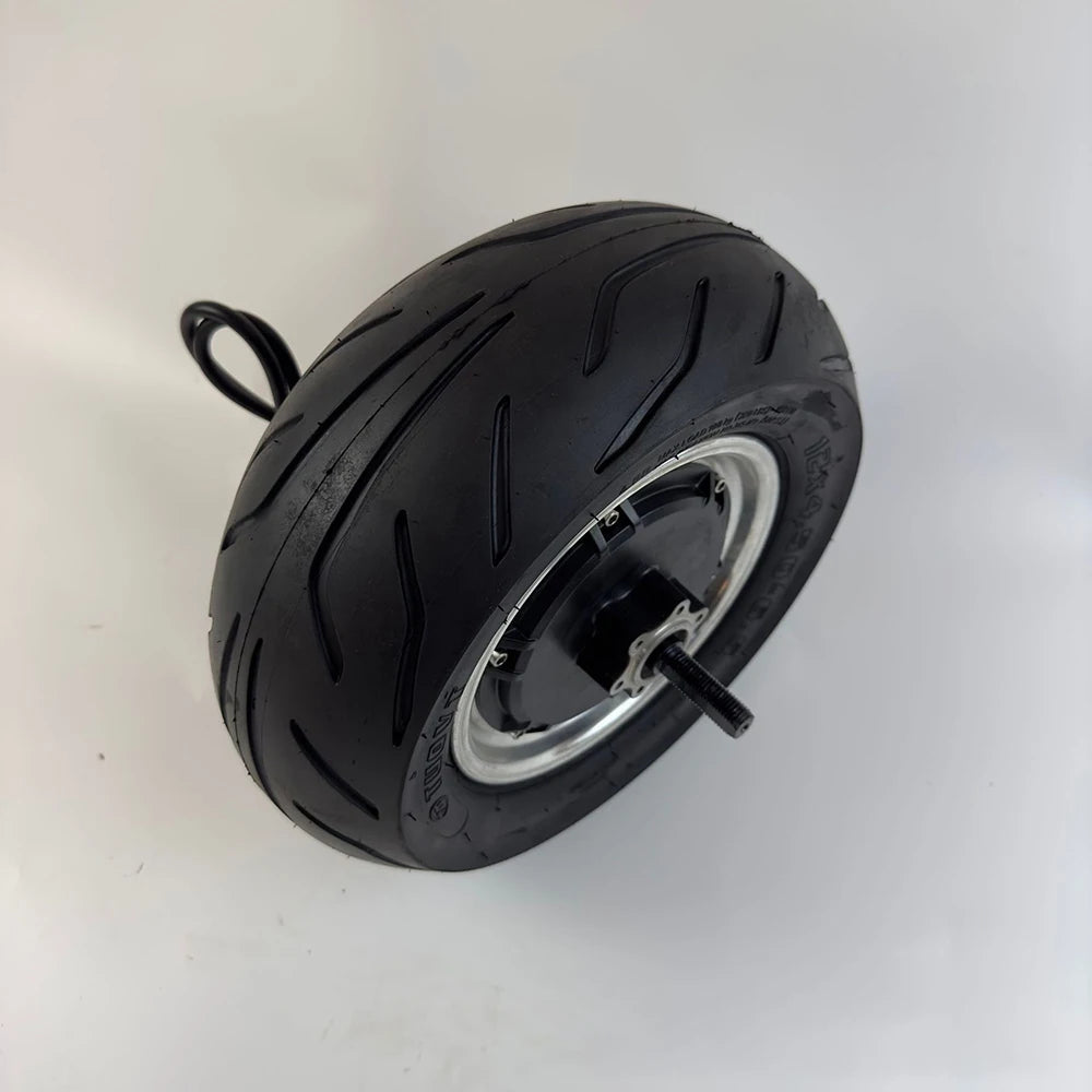 12 Inch 5000W High-power Vacuum Tire Wheel Hub Motor Dual Output Shaft Disc Brake Scooter Electric Vehicle Motor 48V-72V