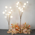 Wholesale Wedding Stage Walkway Lead Light Luminous Happy Tree Light Led Pillar Road Lights for for Wedding Party Events Decor