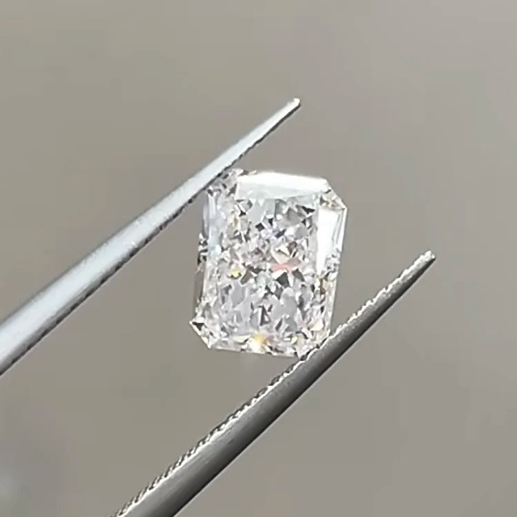 Radiant Cut  3x2mm - 6x4mm DEF VS Good Polish Lab Created Diamond CVD/HPHT Loose Gemstone   Lab Grown Diamond