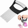 Food Slice Assistant Kitchen Gadgets Ten Prongs Vegetable Chopper With Non-slip Handle 100% Bpa-free Food-grade Food Chopper