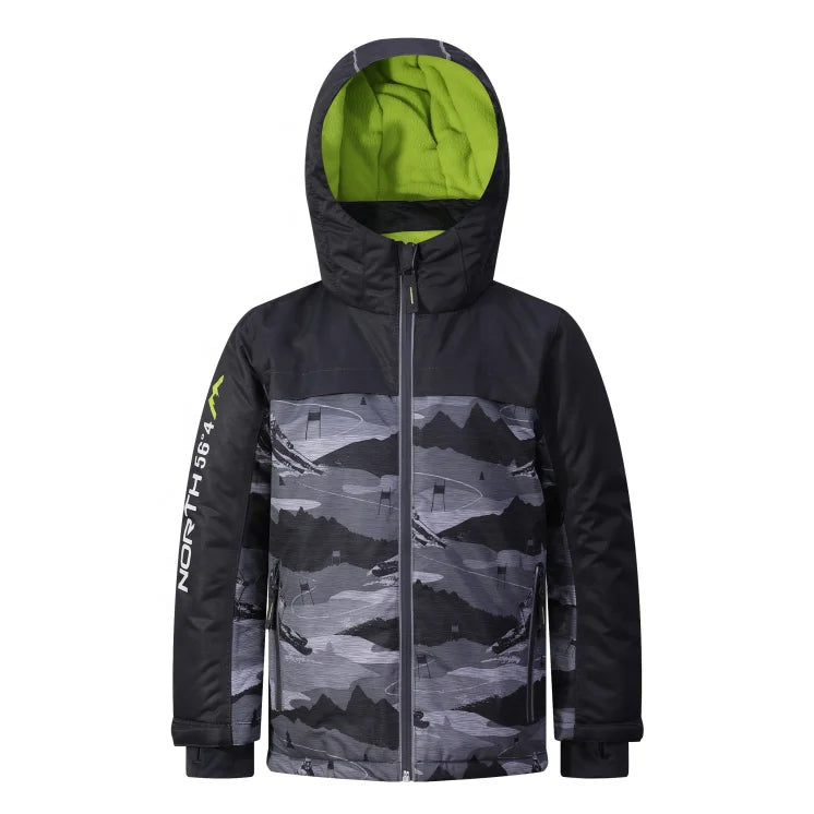 OEM Outdoor Thermal Ski Jacket and Ski Trousers Waterproof Windproof Men's Snowboarding Suit