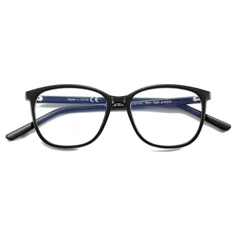 2023 Factory Direct Price Classic Plastic Black Glasses Frame Blue Light Blocking Eyewear for Optical Glasses